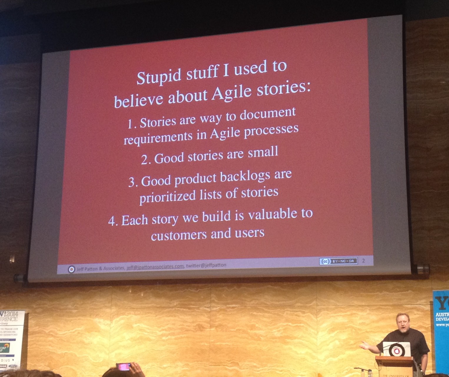 Stupid stuff Jeff Patton used to belive about Agile stories
